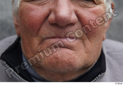 Mouth Man White Casual Overweight Street photo references